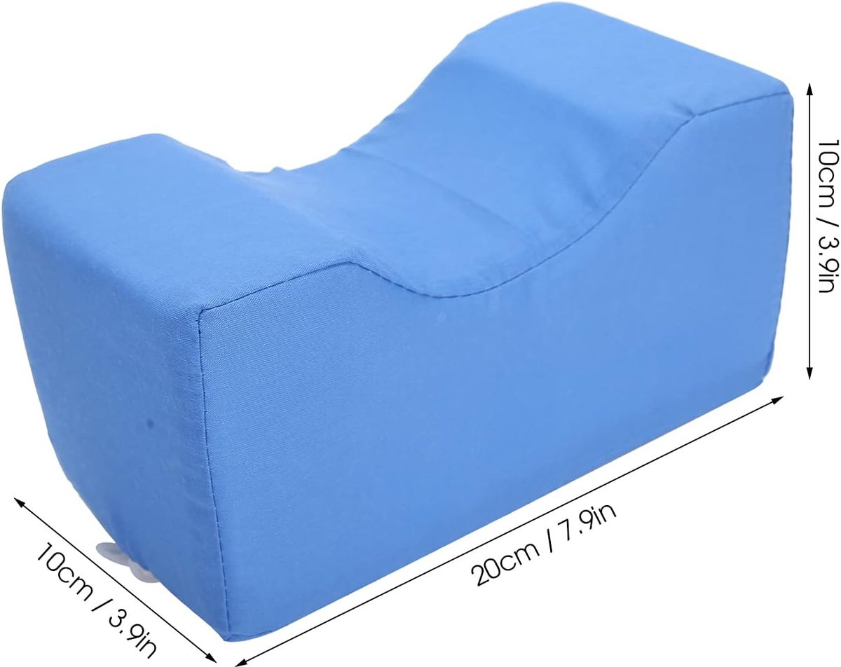 SnelShoppen - 2Pcs Enkelsupport Kussen voor Ouderen - Ademend Steunkussen voor Bedlegerige Patiënten - Hielverhoger - Ergonomisch Ontwerp - Zacht en C