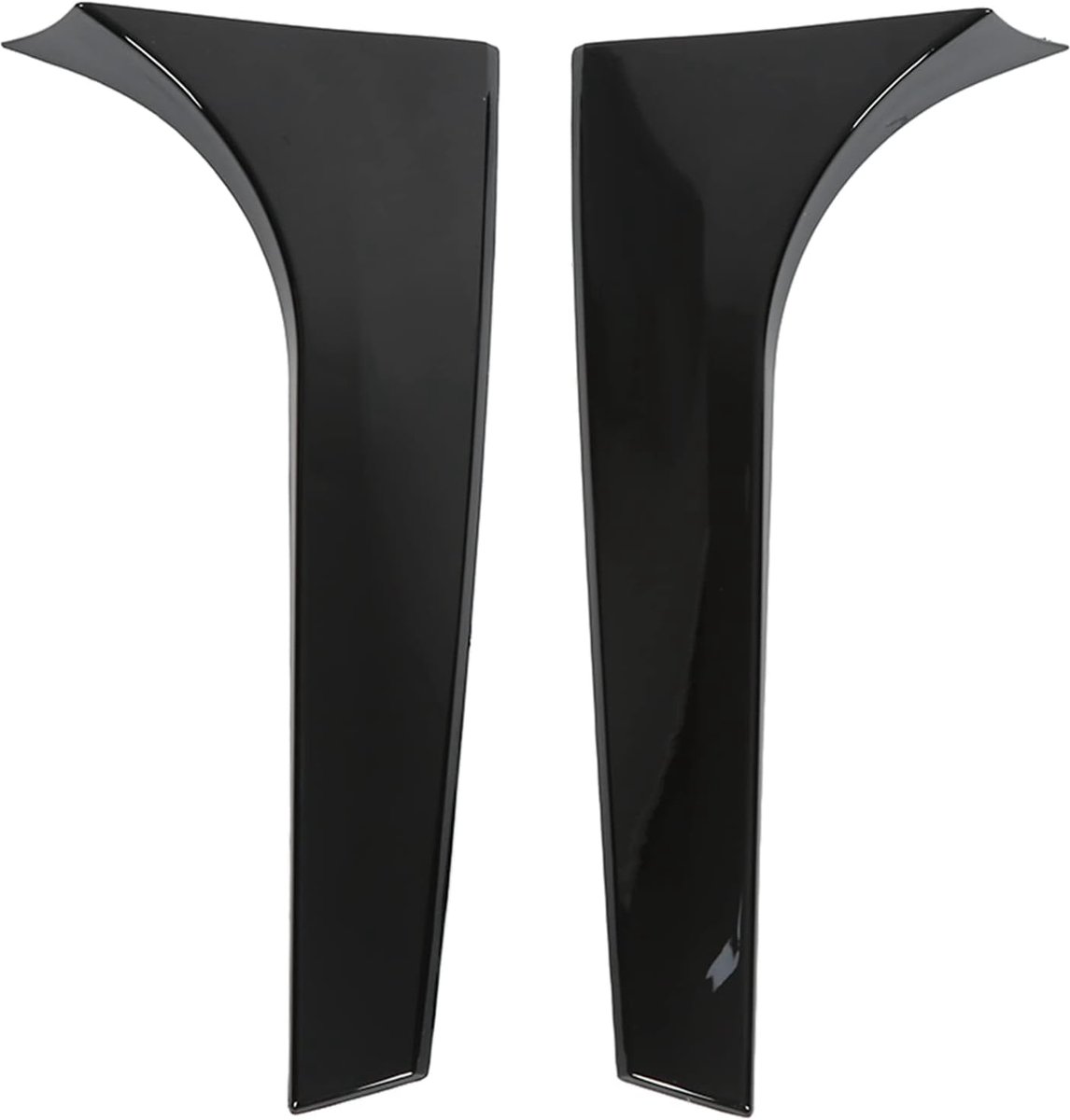 SnelShoppen - 1 Paar Achterraam Zijspoiler, Achterzijde Vleugel Cover Vervanging voor B-Klasse W246 B180 B200 2012-2018, Hoogwaardige ABS Materiaal, D