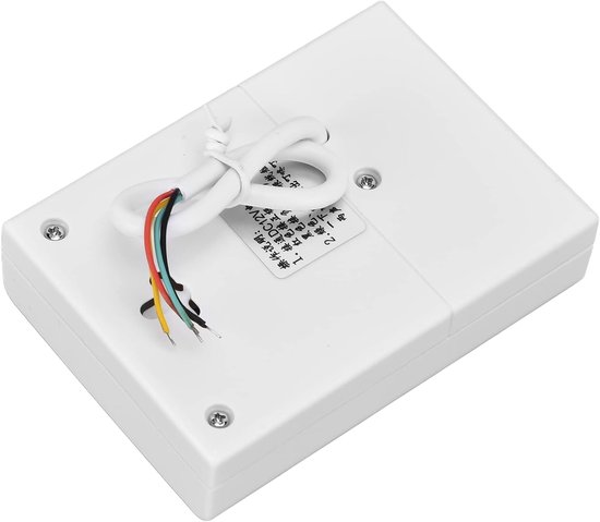 12V bedrade elektronische deurbel, Ding Dong-beltoon, 90 dB, wit, toegangscontrole, geen batterij nodig, hoog volume, vlamvertragend, brandveilig, bestand tegen hoge temperaturen, voor thuis — afbeelding 5