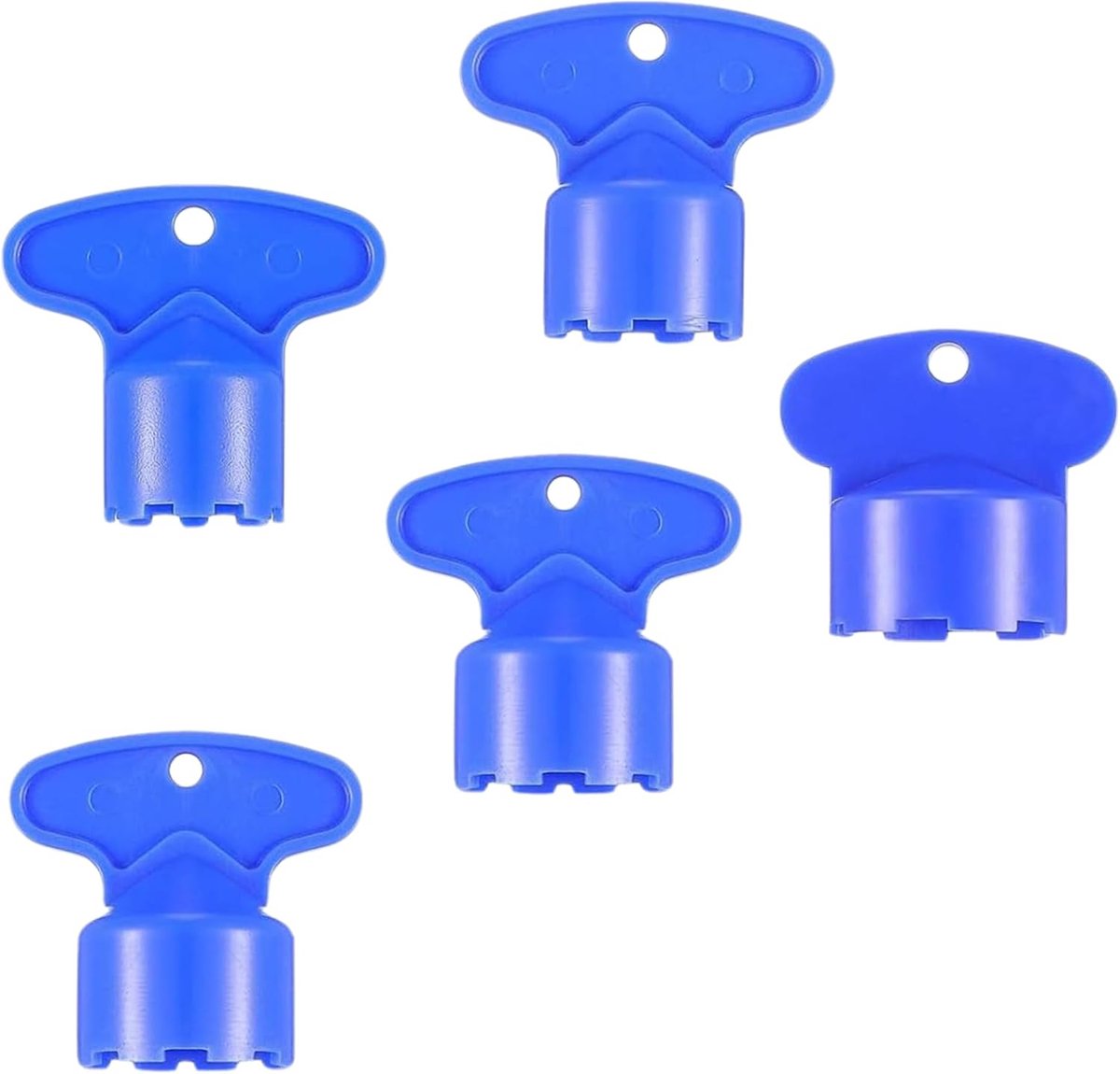 SnelShoppen - 5 Stuks Kraan Regulator Sleutels voor het Verwijderen van Kraanfilter - 5 Maten Flow Regulator Aerator Montage Sleutel voor Badkamer Keu