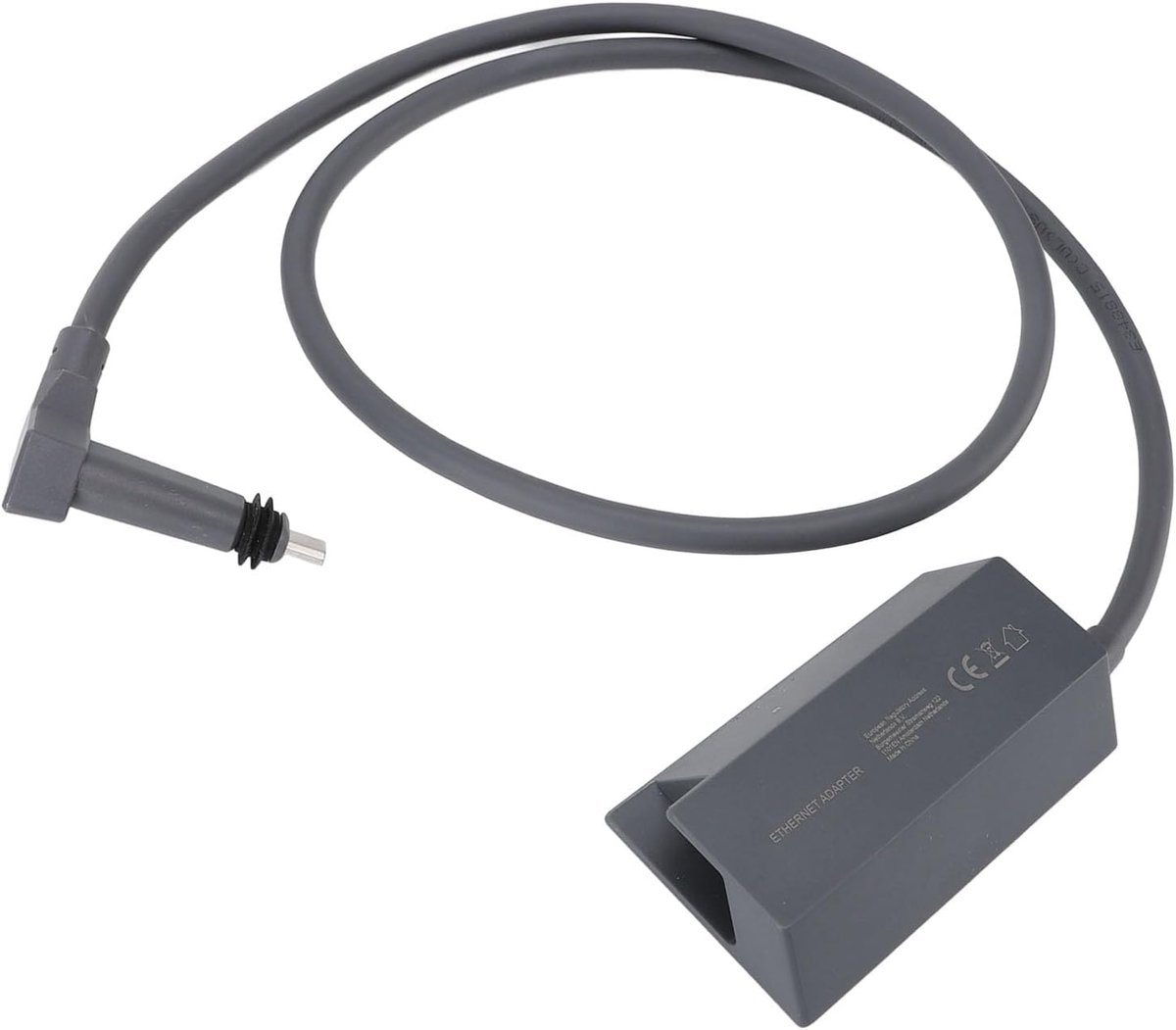 Ethernet Adapter - Netwerkadapter Satelliet - Stabiele Internetverbinding - Hoge Snelheid Data - 17 x 12 x 4 cm - Zwart