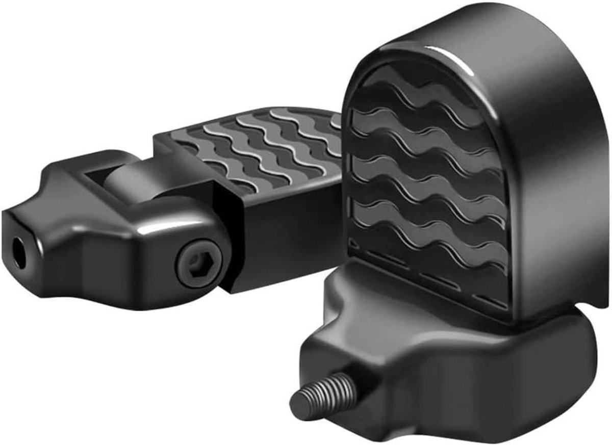 Bicycle Foot Pegs voor Mountainbike en BMX, Aluminium, Antislip, Inclusief Montagegereedschap en Accessoires