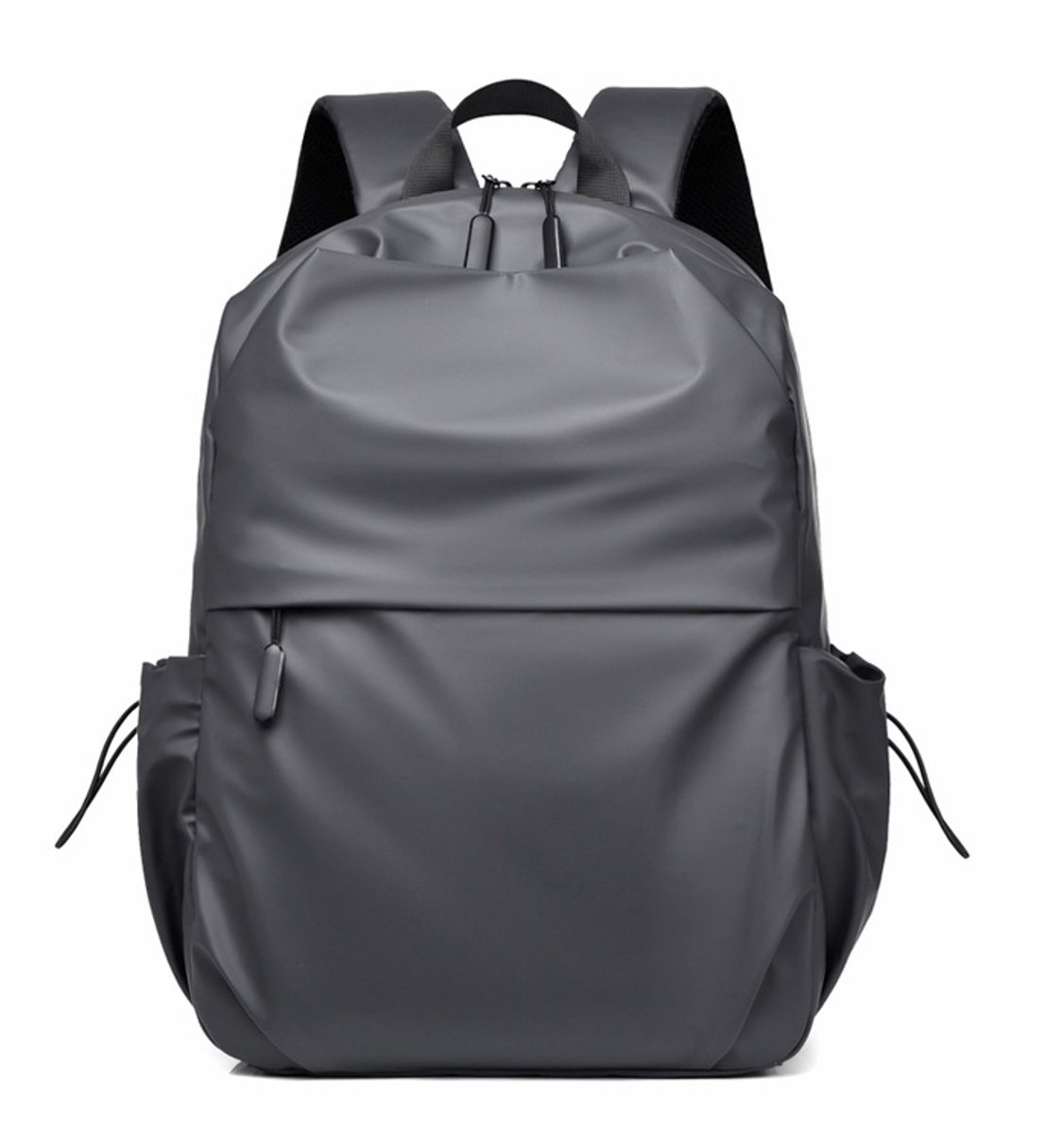 YAGXIG Heren Casual Rugzak - Dagelijkse Rugzak - Laptoprugzak - 14-inch Laptoptas - Waterdichte Rugzak - Geschikt voor Dagelijks Reizen - Grijs