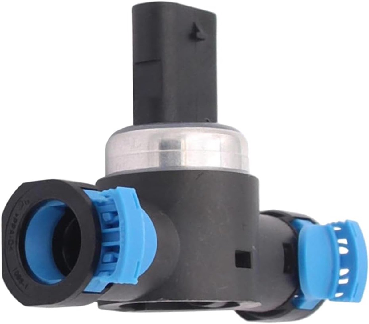 SnelShoppen - Brandstofdruk Sensor 1pc, Compatibel met V0LV0 S60 T5 Inscription 2019-2020, Hoogwaardige Zwart Kunststof en Metaal, Duurzaam en Betrouw
