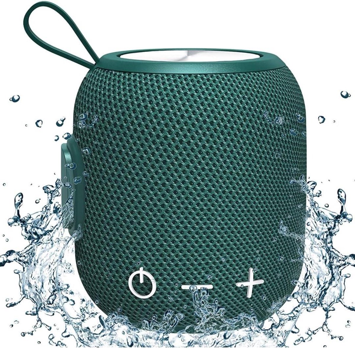 Draagbare Luidspreker - Mini Bluetooth - Muziek Luisteren - IPX7 Waterdicht - 10 Watt - Blauw