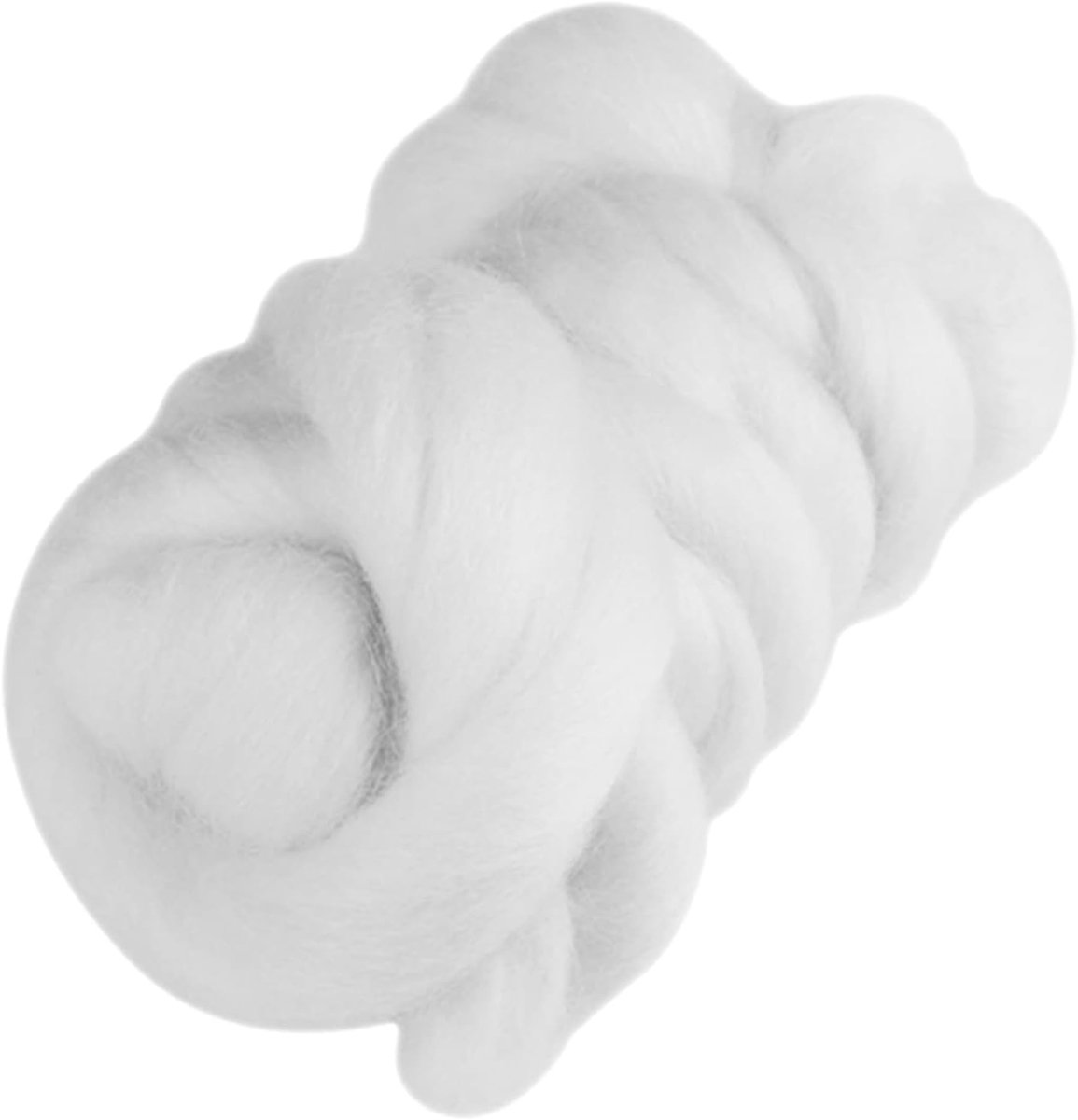Viltwol Roving 55g - 8 Kleuren - Zachte Textuur - Ideaal voor Naaldvilt - ShopVlot
