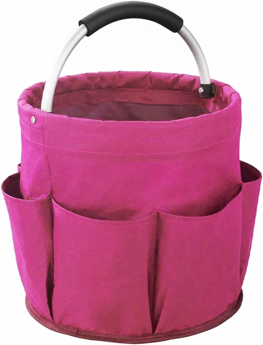 SnelShoppen - Universele Schoonmaak Caddy, Vouwbare Tuin Tas, Opbergdoos, Tuin Gereedschap Tas, Organizer voor Schoonmaakmiddelen, Badkameropslag, Rei
