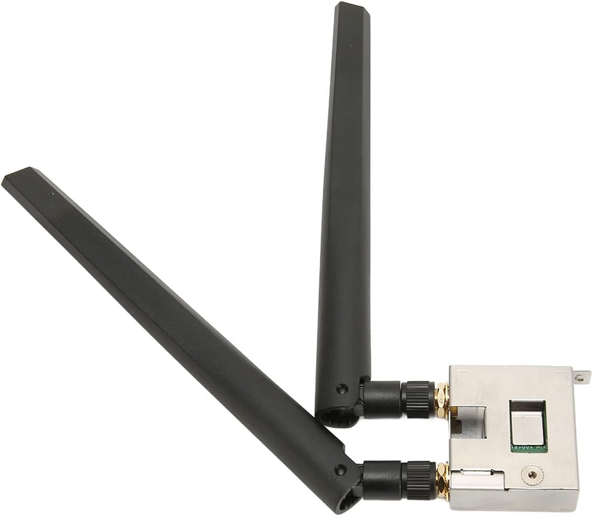 SnelShoppen - M.2 Netwerk Wi-Fi Kaart - Draadloze 802.11ax 3000Mbps M.2 KEY E CNVio 2 Bluetooth 5.1 Drieband Draadloze Gigabit Netwerkkaart voor Kanto