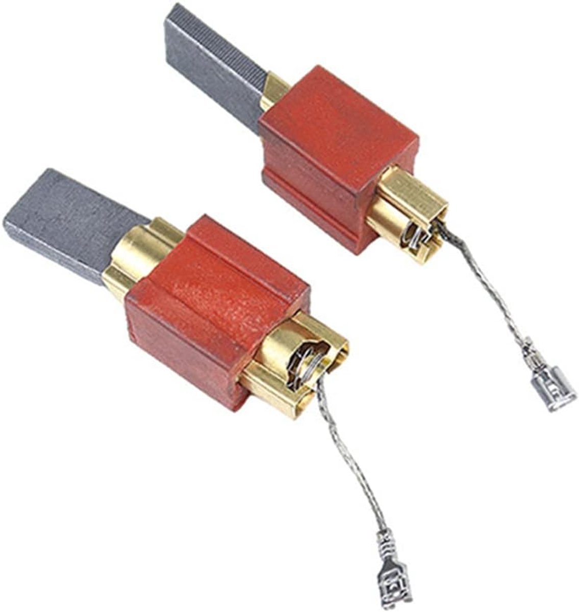 SnelShoppen - 2 Stuks Koolborstels voor Wasmachine en Droger - Compatibel met Miele W700, W800, W900 - Hoogwaardige Graphiet & Metaal - Vervangingsond