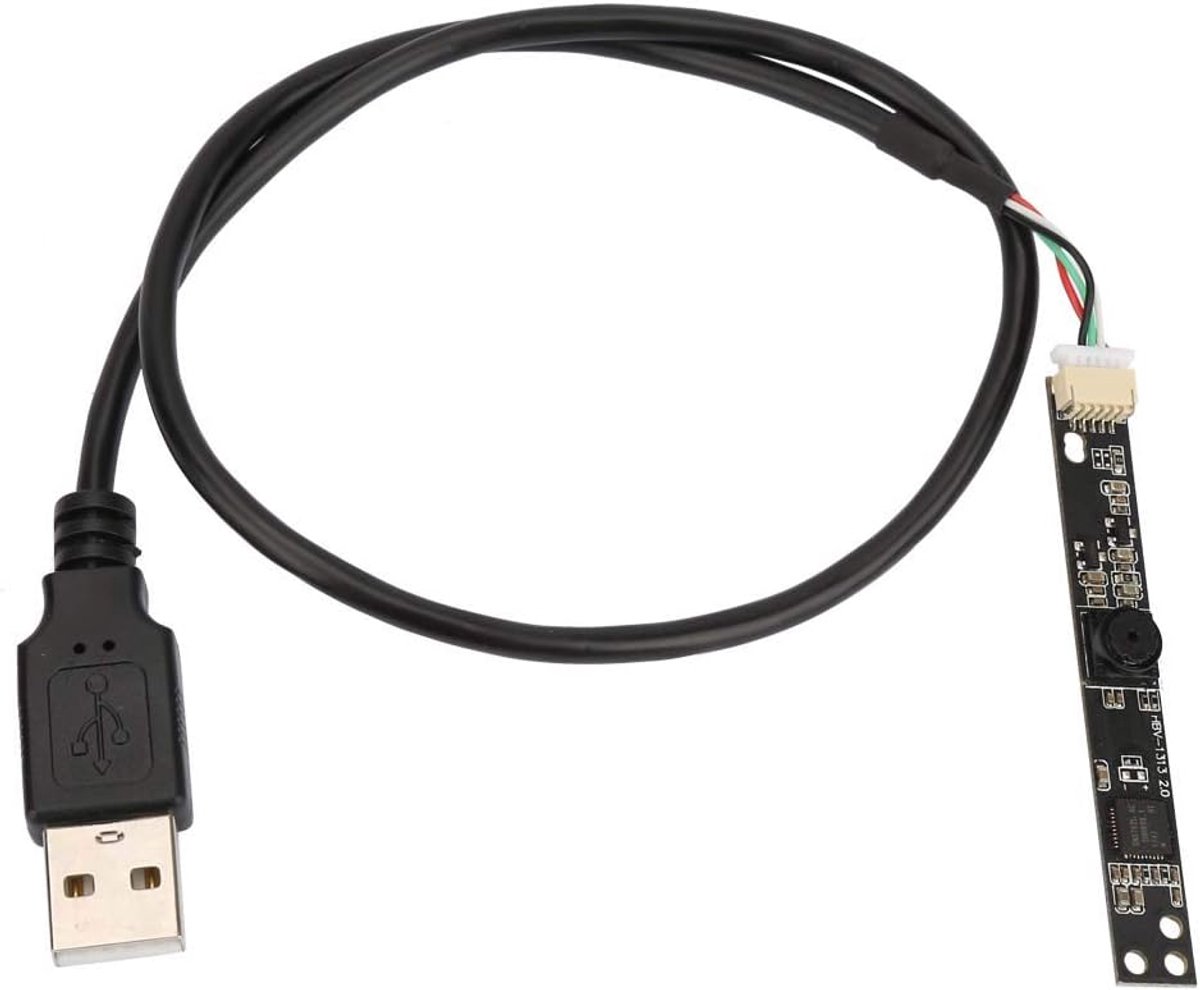 SnelShoppen - USB Camera Module 1080P Met 2 Miljoen Pixels - 60° Groothoeklens, Ideaal Voor Beveiliging, Webcam, Videoconferenties, Thuisgebruik, Eenv