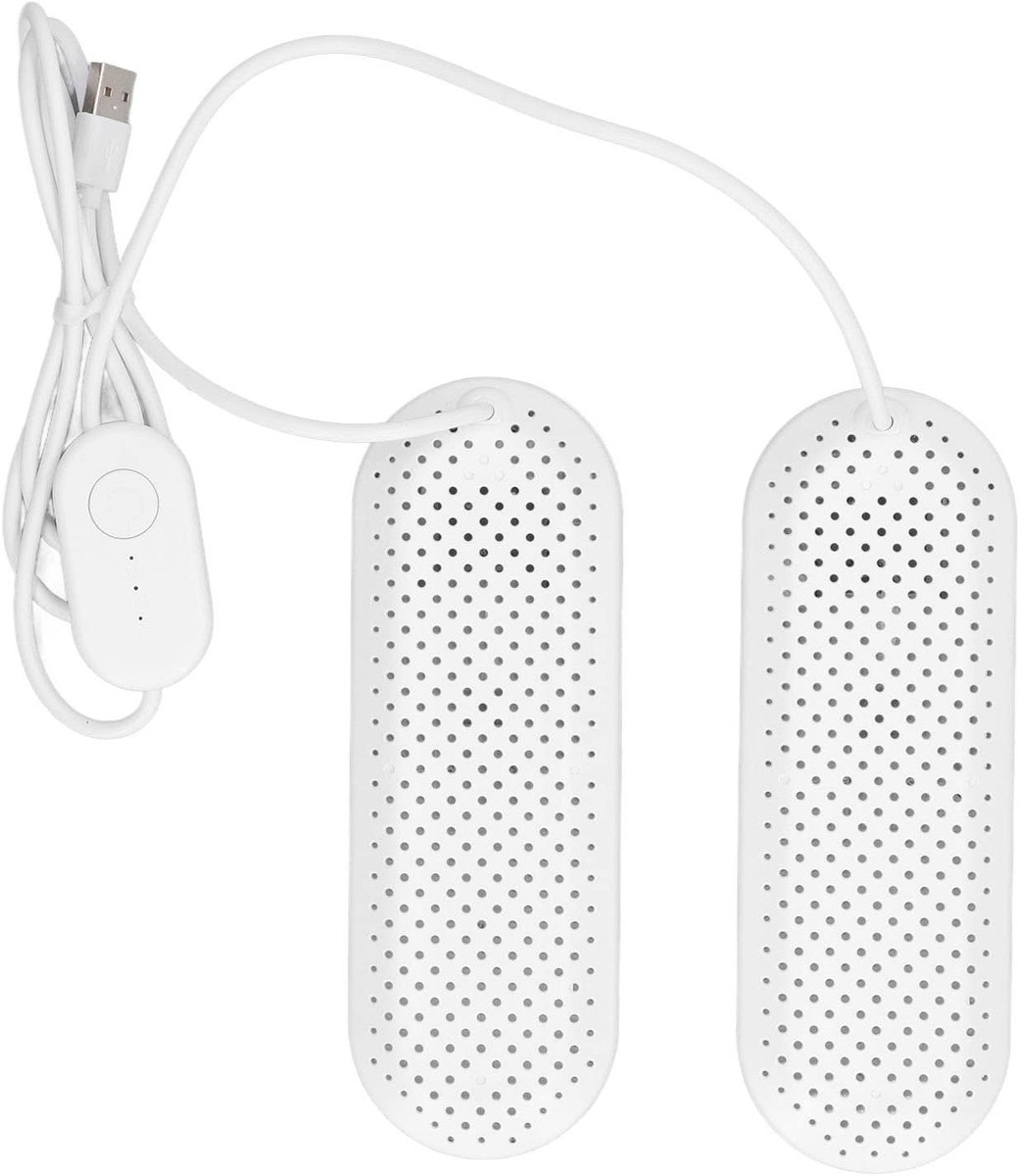 SnelShoppen - Draagbare Schoendroger, USB Oplader, Elektrische Droger voor Boots, Sokken, Handschoenen, Schoenen, Ski Boots, Gym Schoenen, Slippers (W