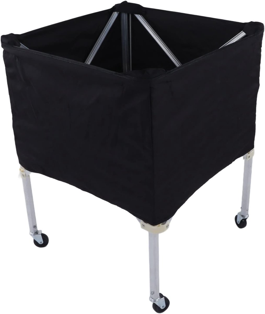 SnelShoppen - Opvouwbare Ballenkar met Wielen voor Sport, Ballenopslag, Training, Wedstrijden, Fitness en Thuisgebruik - Stabiliteit en Gemak