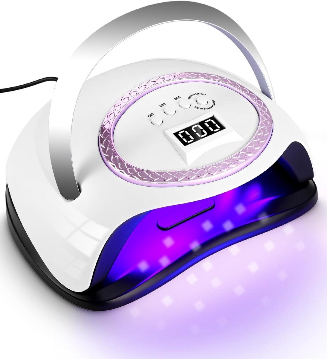 Nageldroger UV LED - Gelnagellamp Droger - Nagels Drogen - Intelligente Sensor - 288W Vermogen - Wit
