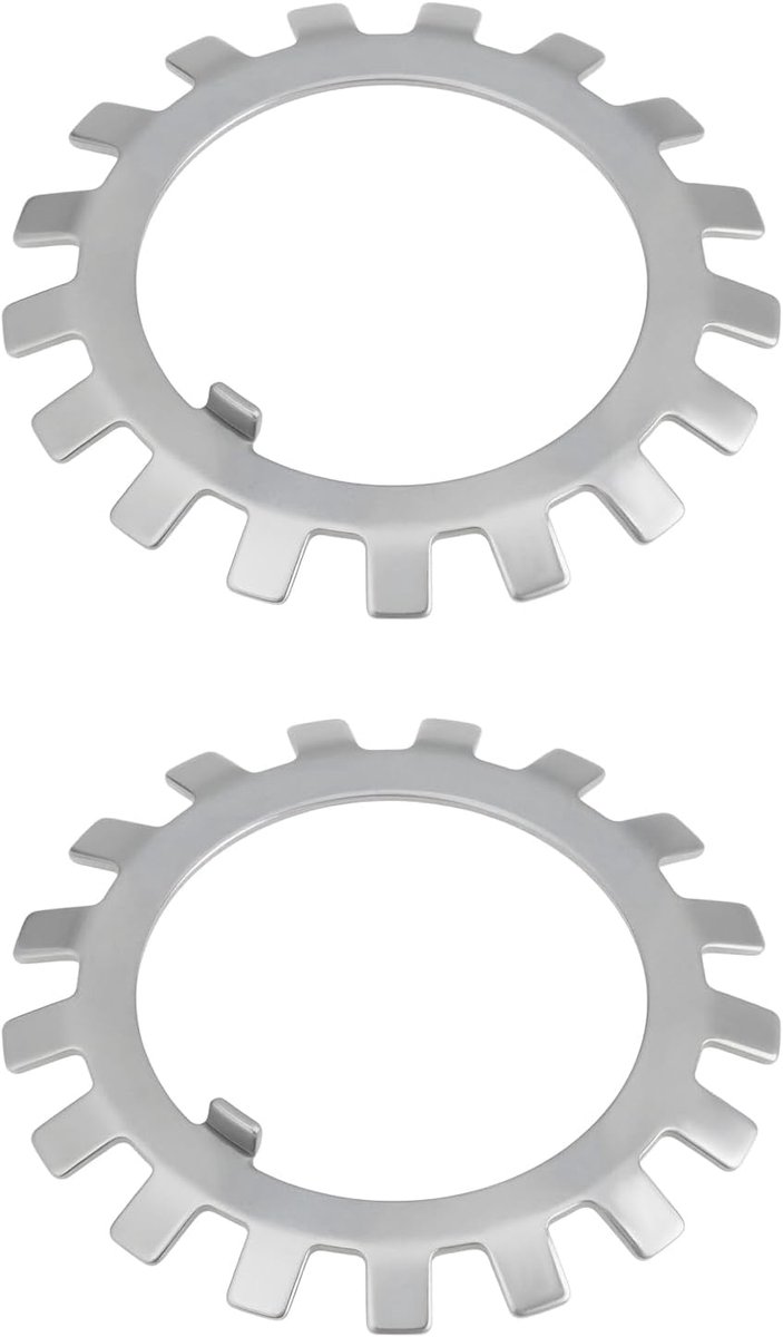 SnelShoppen - 2Stuks 17T Lager Lock Washer 69x56x45mm Voor Industriële Transmissie Systemen en Grote Roterende Apparatuur