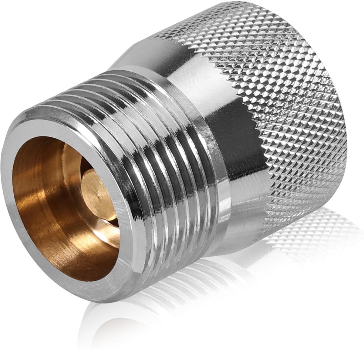 Hose Location Protection, G3/4 Water Stop for Washing Machine and Dishwasher, 3/4 Inch IG to 3/4 Inch AG Water Stop - ShopVlot