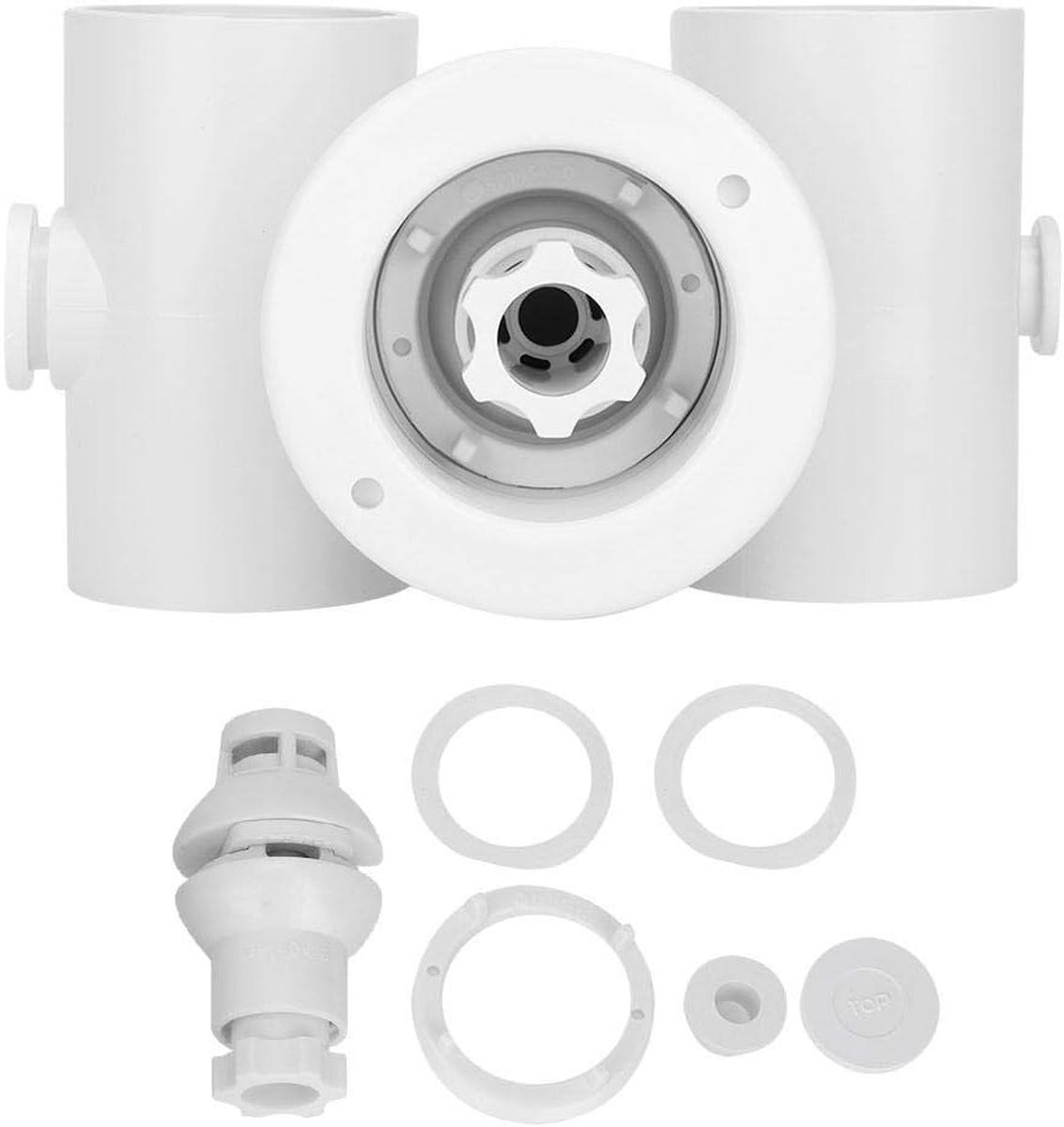 SnelShoppen - 1.5 inch Outdoor Zwembad Massage Nozzle Accessoire - Hoogwaardige Massagekop voor Spa en Zwembad - Eenvoudige Installatie, Duurzaam, Cor