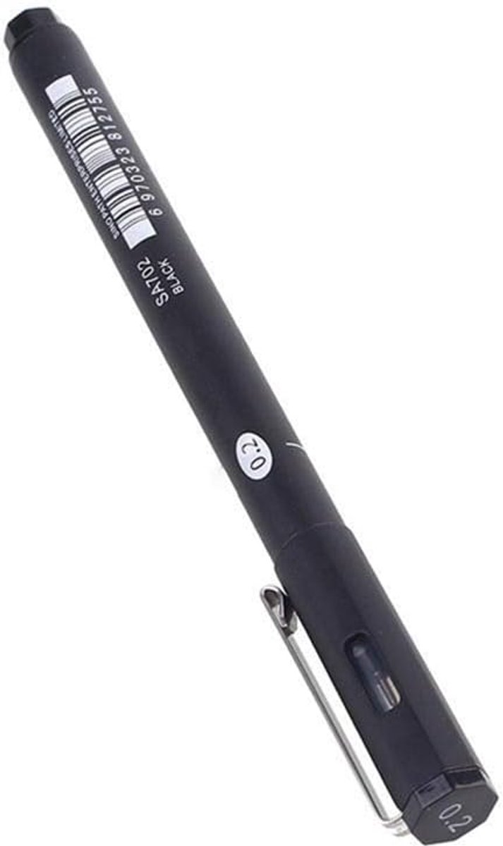Fineliner pennen 0.05mm-0.8mm - Waterproof pigment liner - Voor schetsen en illustraties - ShopVlot