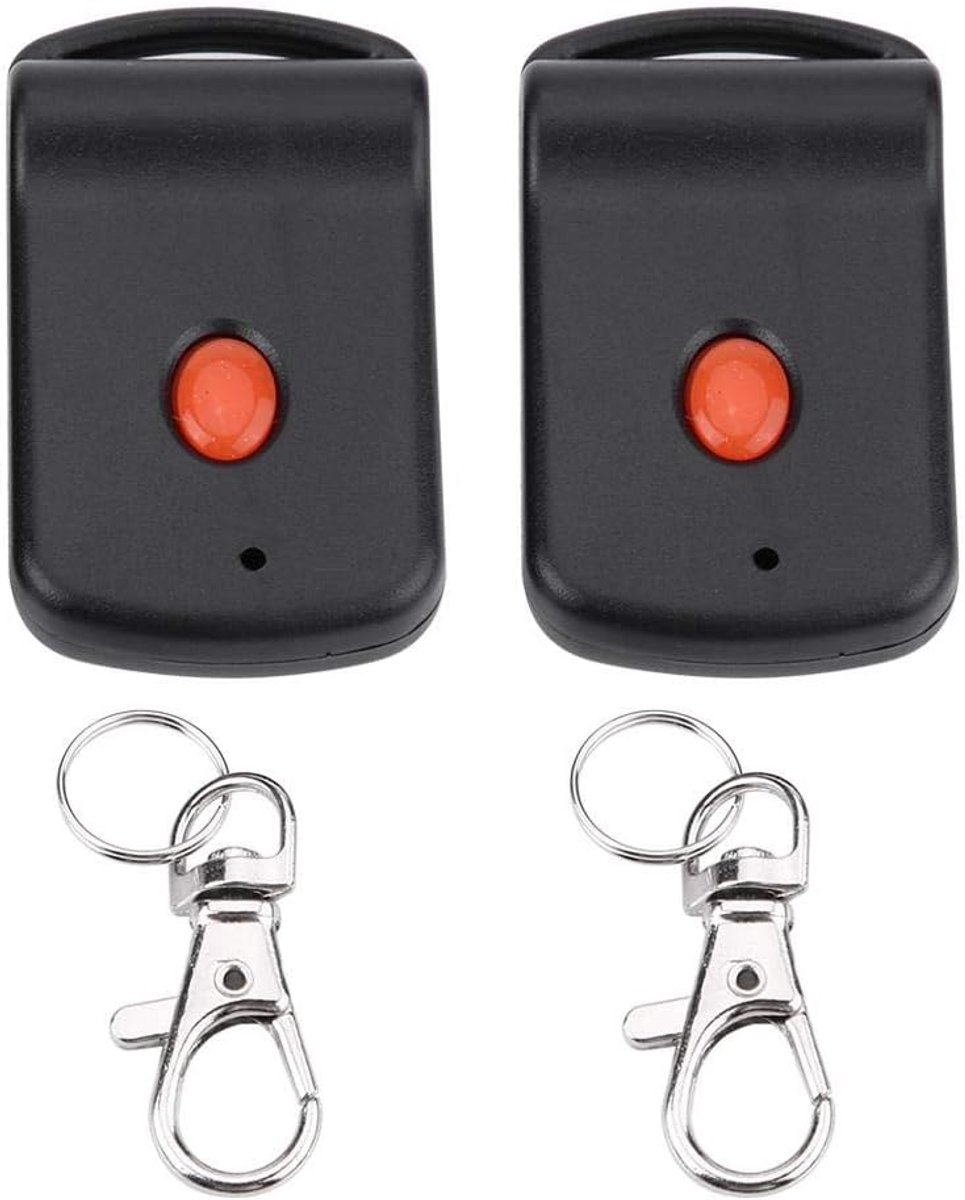 SnelShoppen - Mini Garage Deuropener Afstandsbediening voor 3060 3089 4120 Lineaire Systemen, 10 Dip Switch, 2 Stuks, Hoogwaardige Kwaliteit, Compatib
