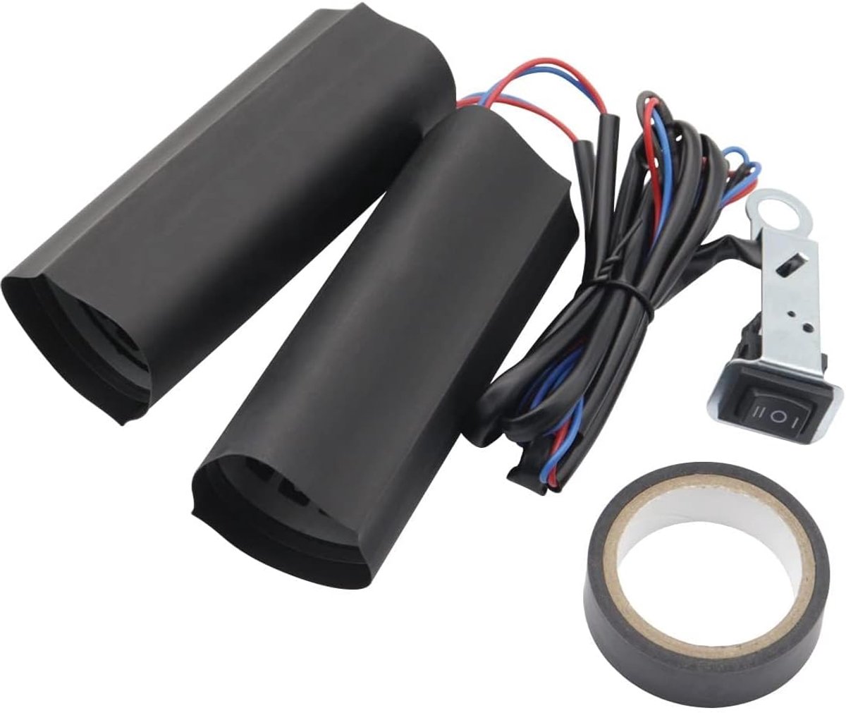 SnelShoppen - Verwarmde Motorhandvat Pads, Winter Handwarmers, 12 V, Flexibele Verwarmde Handgrepen voor Motorfiets, Verstelbare Temperatuur, Ideaal v