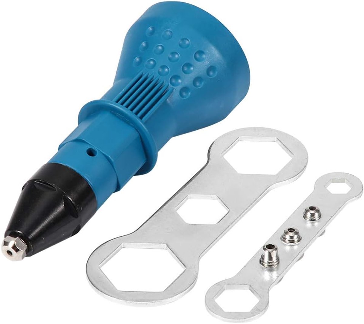 SnelShoppen - Elektrische Rivet Nut Gereedschap, Accu Rivet Nut Pistool voor Draadloze Boor, Handig en Efficiënt Riveter Voor Thuis en Klussen