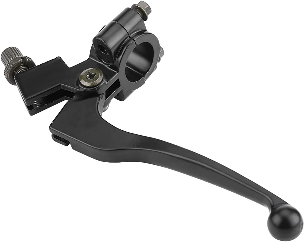 SnelShoppen - Upgrade Bremshebel Aluminium Motoraccessoire Vervangingsset 22mm 7/8in Stuur Klapkoppeling en Remhendel Set Eloxaal voor 50CC - 125CC Di