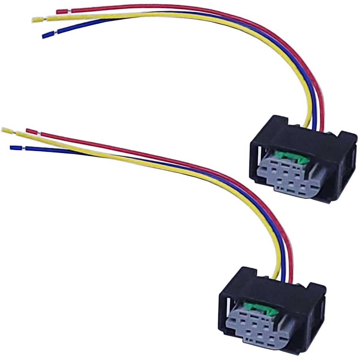 SnelShoppen - Chassis Hoogtesensor Draad Harnas Plug Pigtail 15cm voor L320 L322 2005-2009 - 22AWG ABS Kunststof en Koper - Betrouwbare Prestaties en