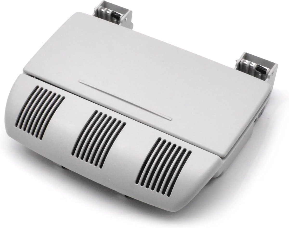 SnelShoppen - Zonnebril Houder Opbergdoos Grijs Voor Skoda Fabia 2006-2014 Octavia 2004-2013 Roomster 2006-2015 - Vervangend Accessoire