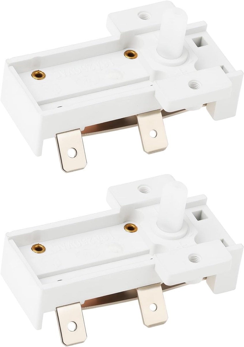 SnelShoppen - Radiator Thermostaat Bimetalen 2 Stuks TY53 Temperatuurregeling 0-55°C voor Elektrische Verwarmers en Radiatoren