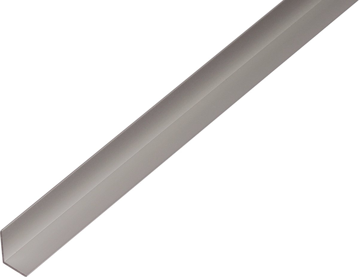 Alberts 030869 hoekprofiel | aluminium, zilverkleurig geanodiseerd | 1000 x 22,8 x 19 mm