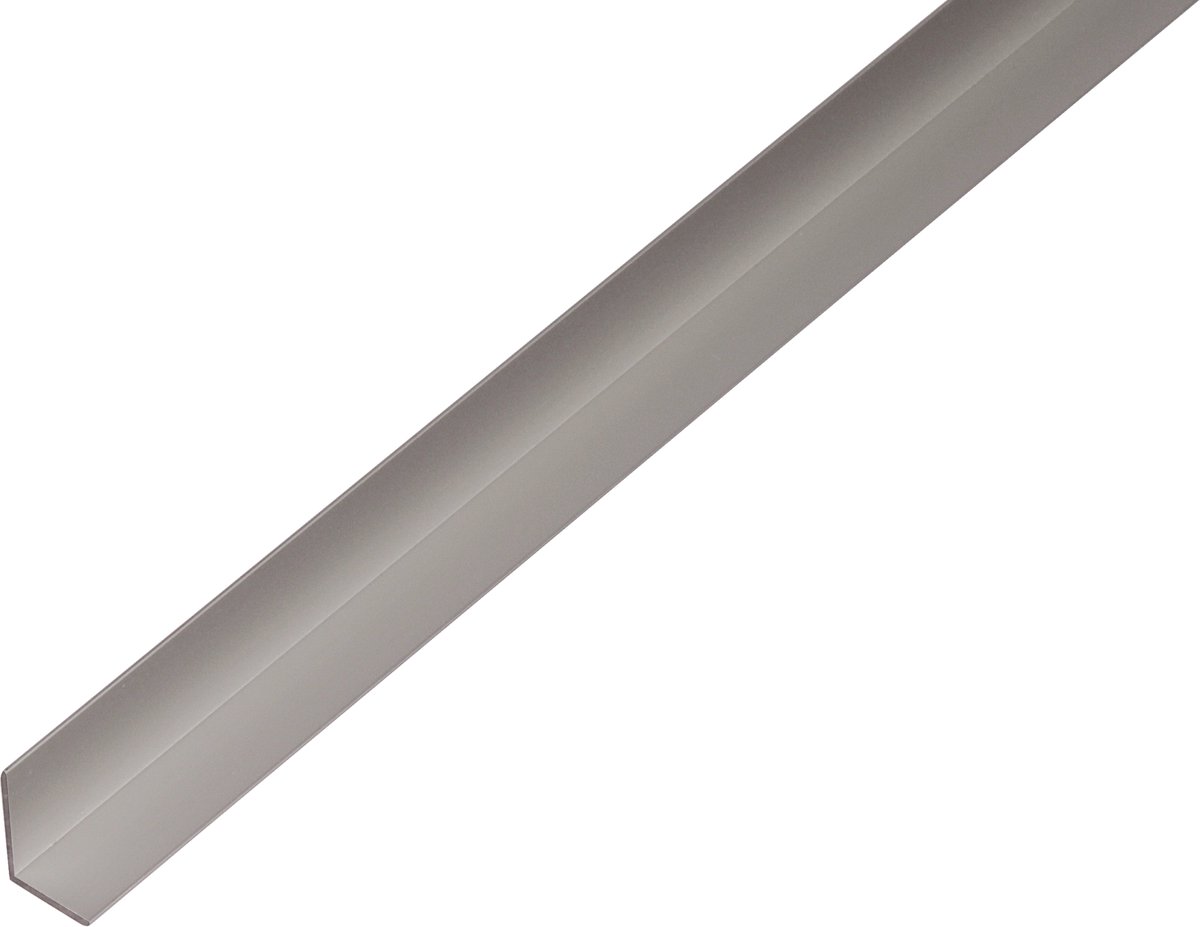 Alberts 029993 hoekprofiel | aluminium, zilverkleurig geanodiseerd | 1000 x 9,5 x 7,5 mm