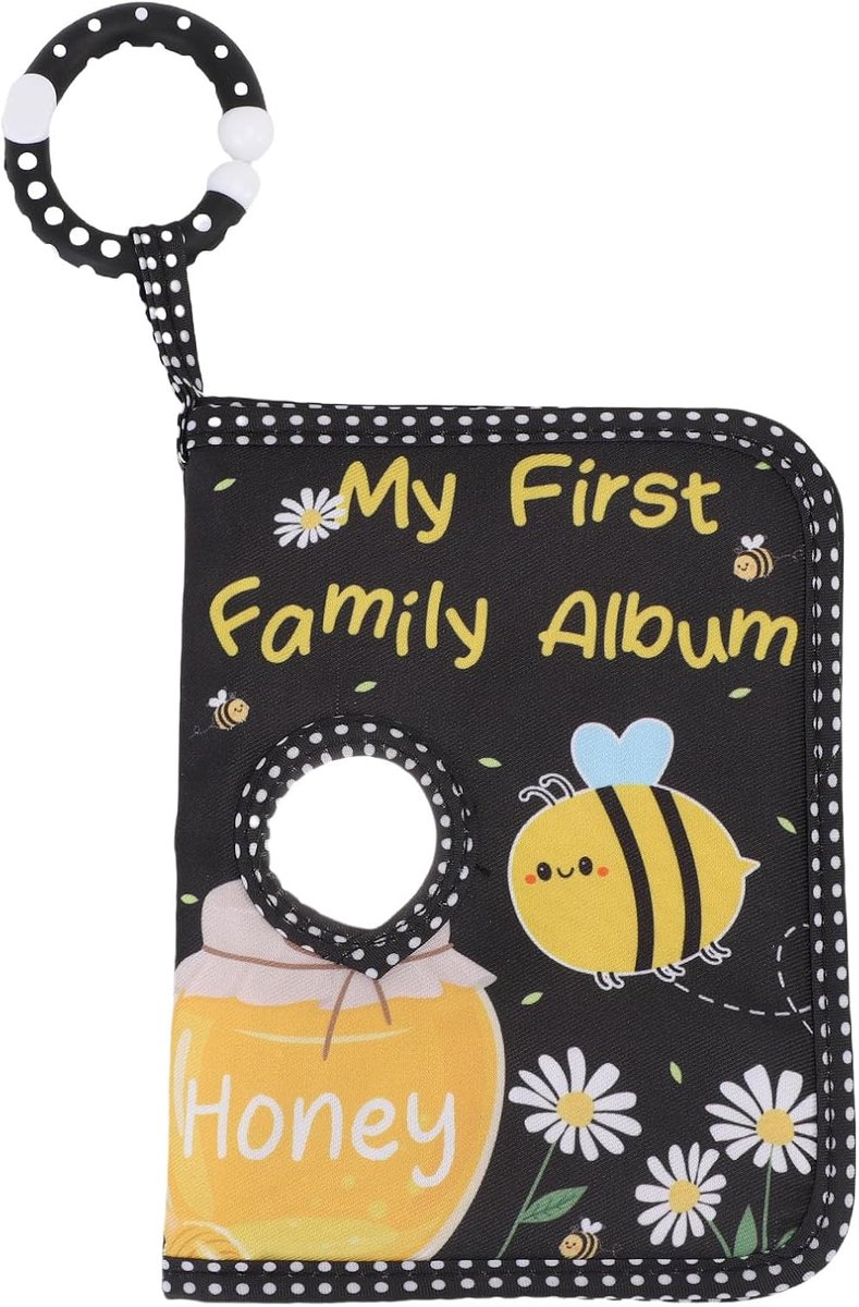 Baby Photo Album Soft Holds 17 x 15cm 17 photos, My first photo album holds 17 photos for babies for toddlers on the - ShopVlot
