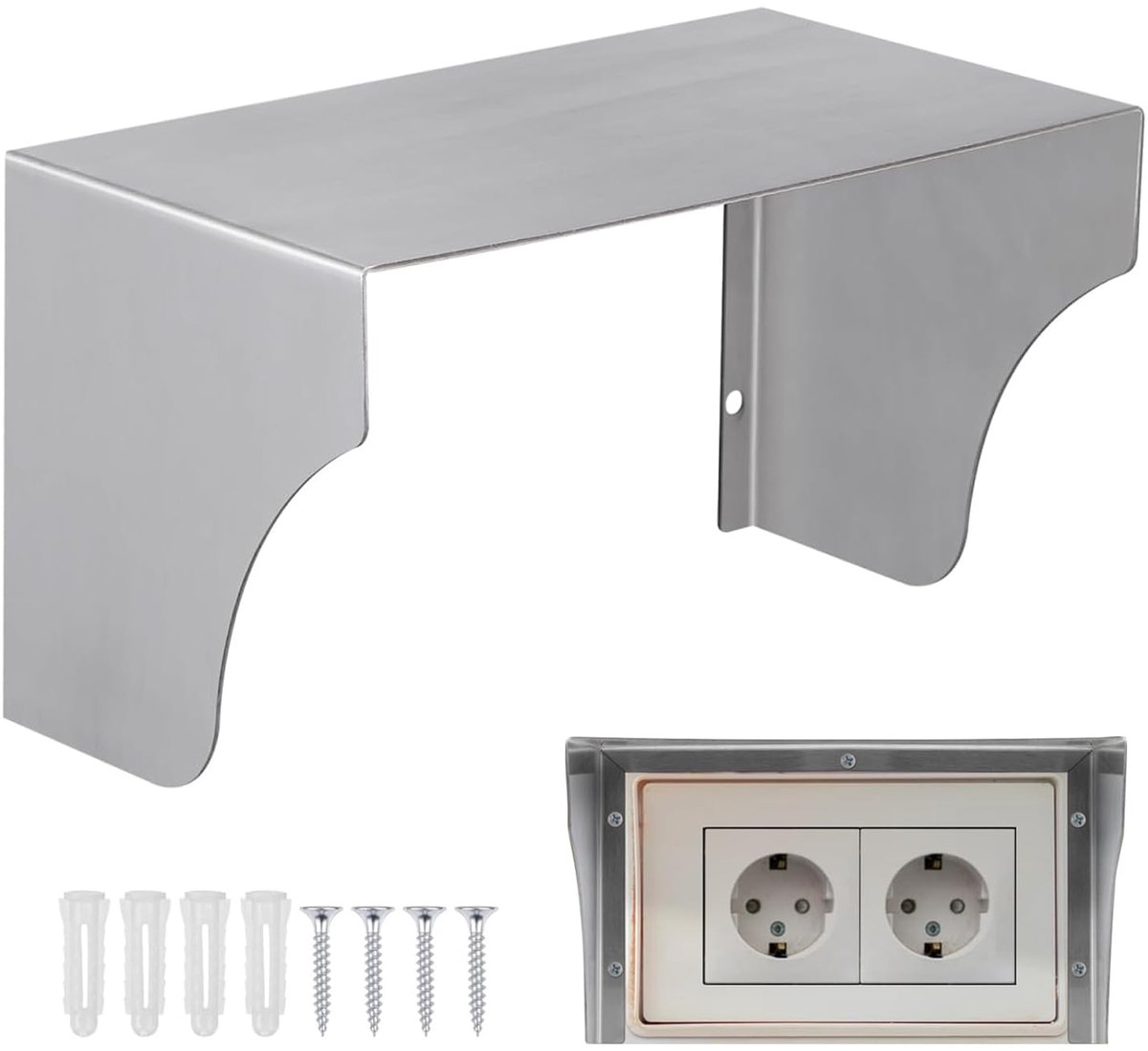 Rain Bell Socket Cover - RVS - Waterdicht - Bescherming tegen weer en vuil - ShopVlot