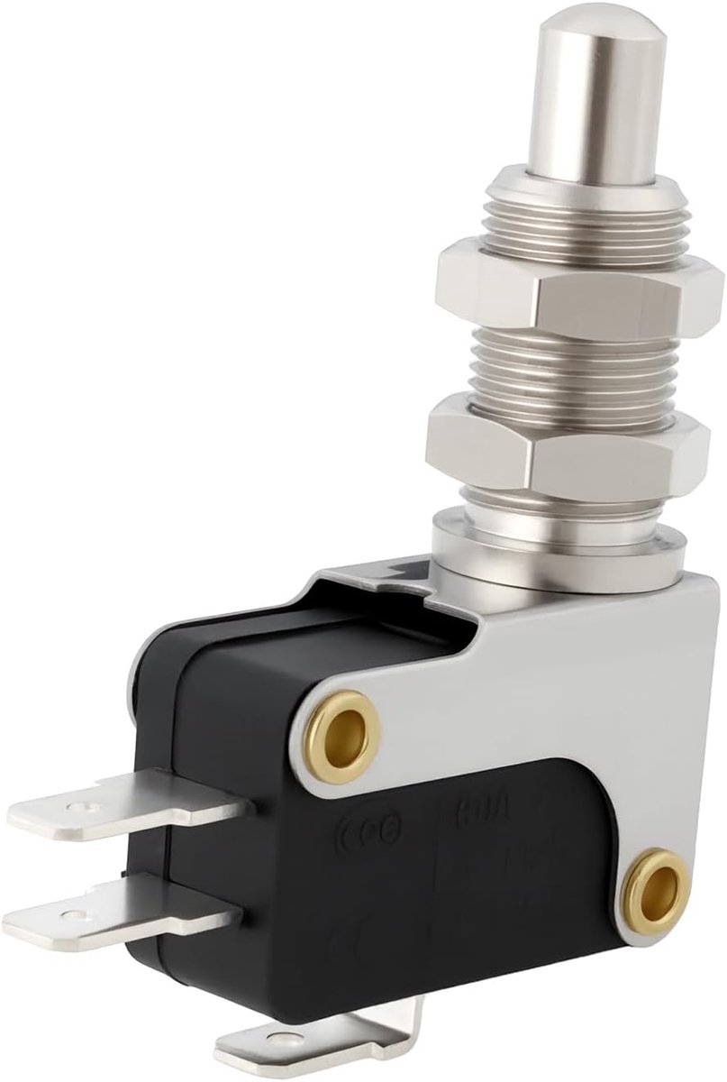 SnelShoppen - EMSea Drukknop Micro Switch 16A 125V/250V NO NC Voor Döner Kebab Snijmachine, Industrieel, Huishoudelijk, Betrouwbaar, Hoogstroom, Meerd