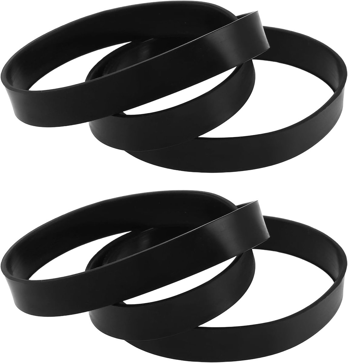 SnelShoppen - 2 Stuks Open Reel Tape Machines Capstan Riem 214x8x1mm Vervangend voor Teac Taperecorders A-1030, A-1200, A-1300, A-1500, A-1600 en Meer