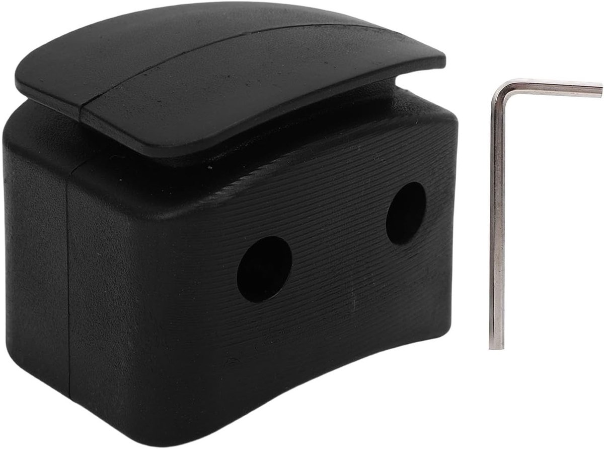 Pedalenverlenging voor handgeschakelde voertuigen, 1.5 Inch/3.81 Cm, ABS materiaal, ideaal voor betere bediening en comfort