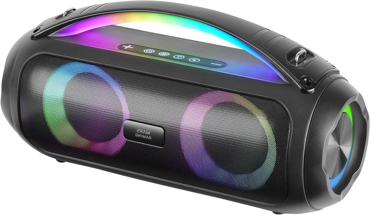 Draagbare Speaker - Bluetooth Geluid - Muziek Luisteren Buiten - 50W RMS Vermogen - 8 Uur Speeltijd - Zwart