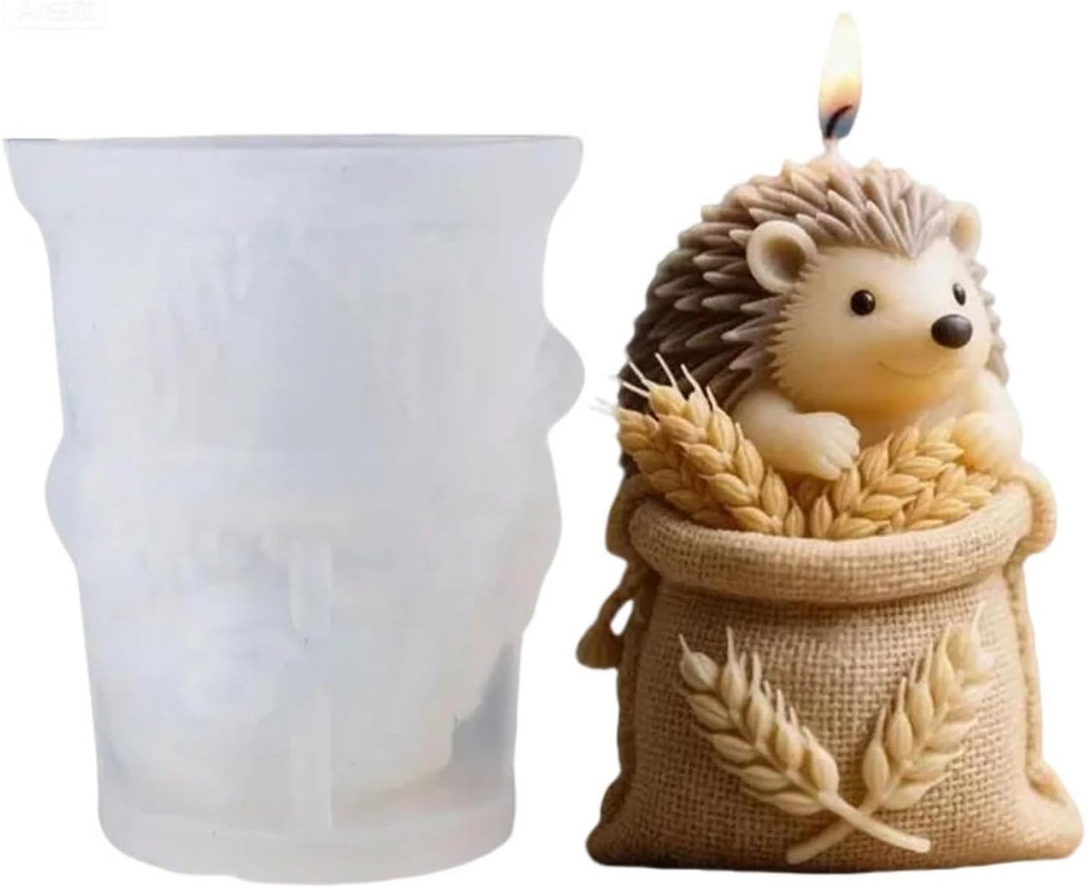 Fus Candle Mould, Silicone 3D Animals, Silicone Moulds, Candle Moulds for Pouring, DIY Candles, Mould for Candle - ShopVlot
