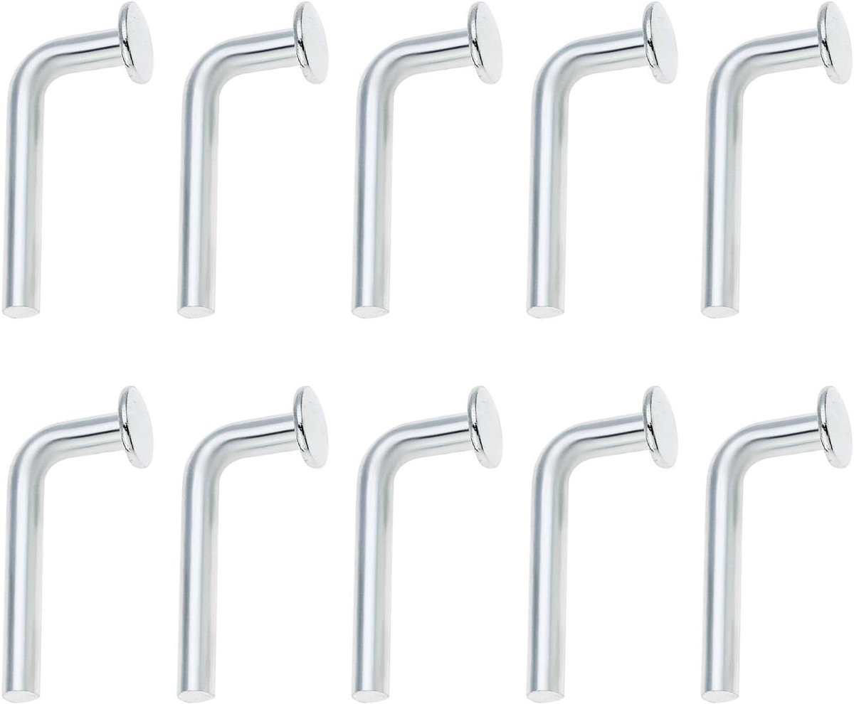100 Stuks Pallet Rack Bevestigingsclips voor Stellingen - Heavy Duty Locking Pins en Clips voor Pallet Racks en Opslagstellingen