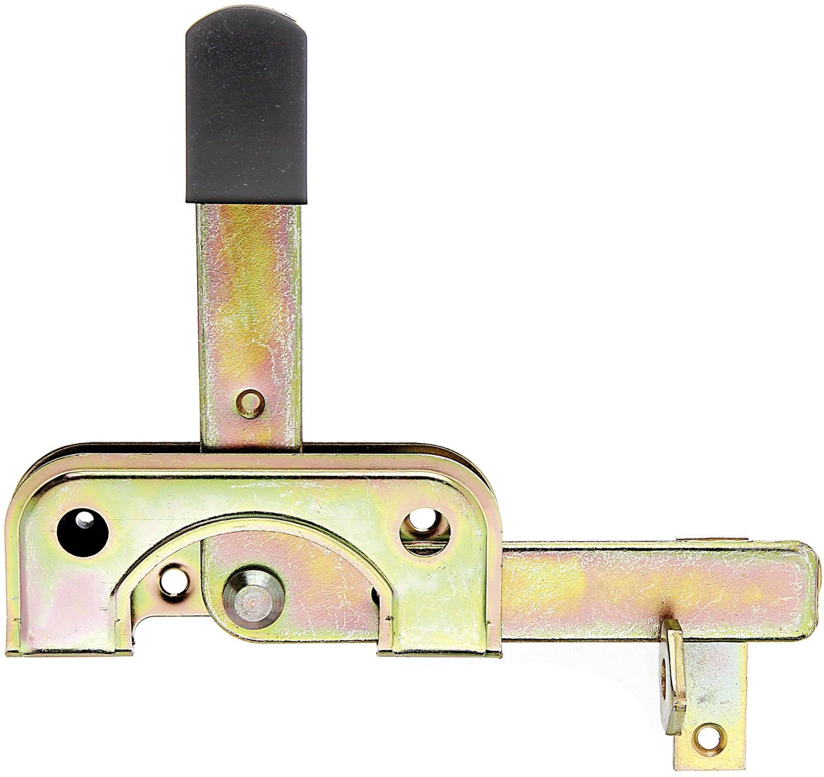 Alberts 208691 tuinpoortgrendel | speciaal voor smalle framebalken | galvanisch verzinkt, gechromateerd | 120 x 50 mm | set van 2