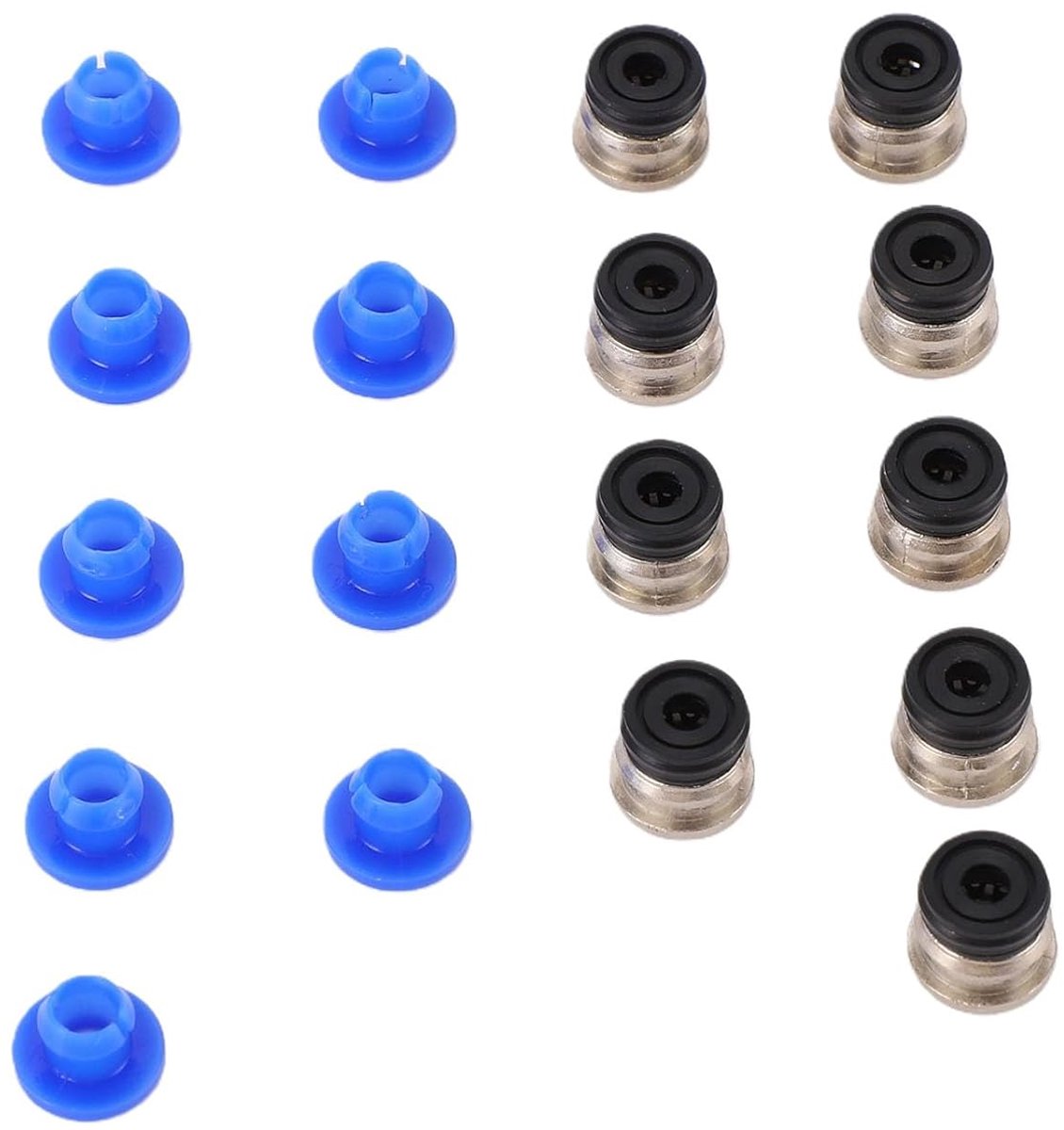 SnelShoppen - 10 Stuks 3D Printer Accessoires met Pneumatische Ventielkoppen, PTFE, Lichtgewicht, Duurzaam, Voor Voron Extruder, Gemakkelijke Installa