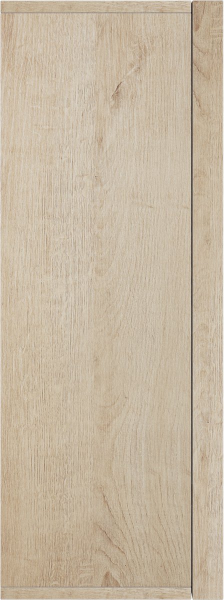 FloraGrace Badkamerkast - Greeploos Wandmodel Met Dubbele Deuren - Eikenoptiek Voor Badkamer En Hal - MDF En Spaanplaat - 60x21,6x58 Cm — afbeelding 4