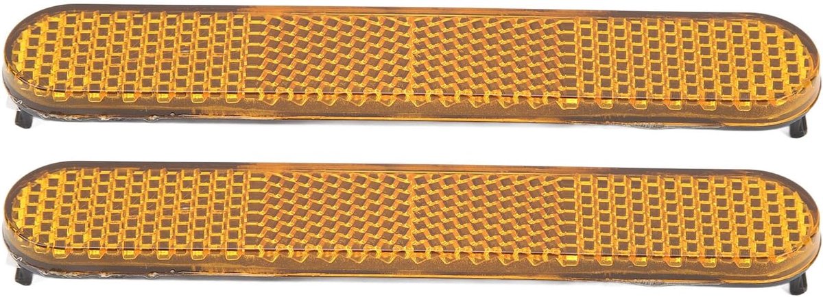 SnelShoppen - 2Pcs Elektrische Scooter Achterwiel Deksel Reflector, Duurzaam Reflecterend Achterwiel Deksel Beschermende Schaal voor Elektrische Scoot
