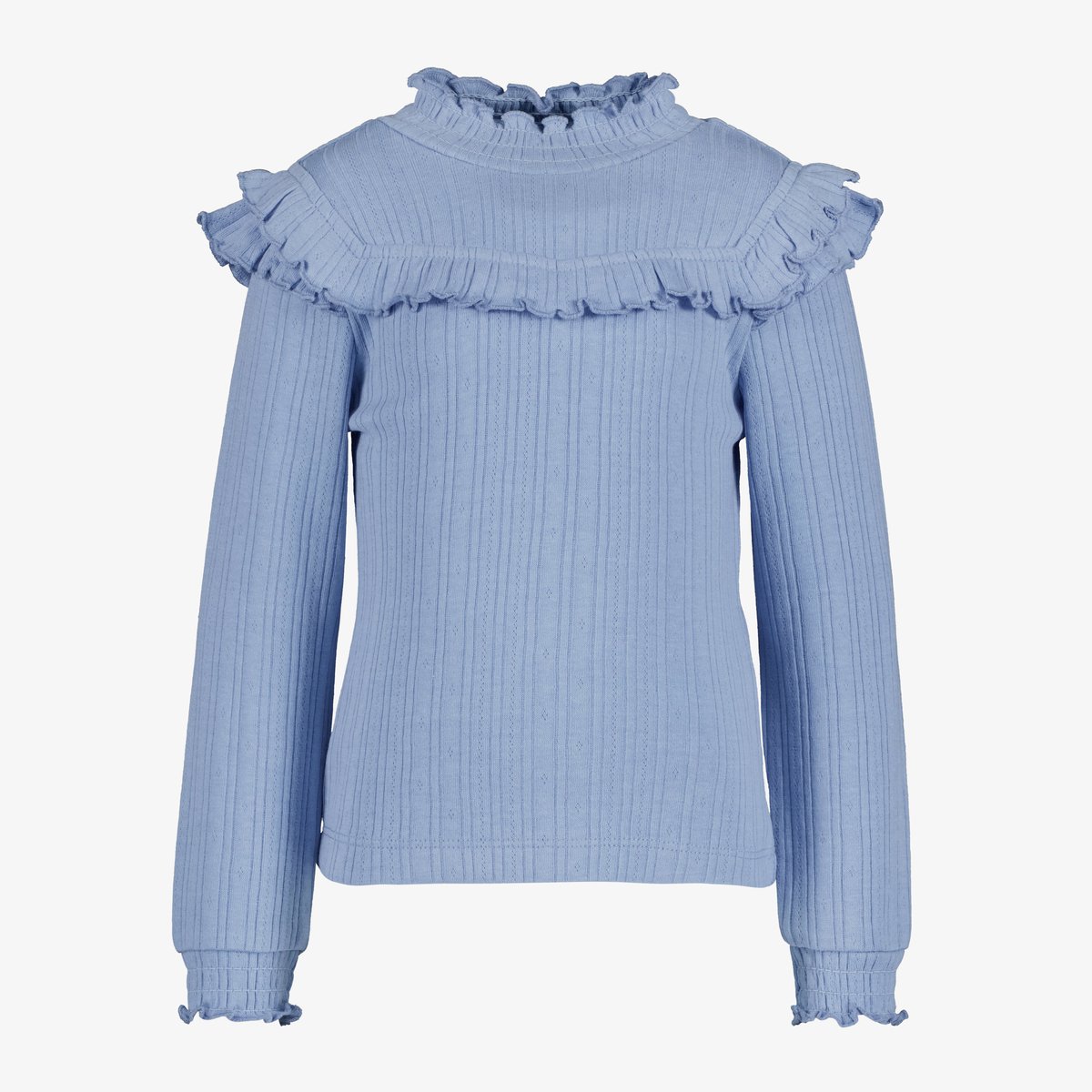 TwoDay meisjes longsleeve blauw - Maat 110/116