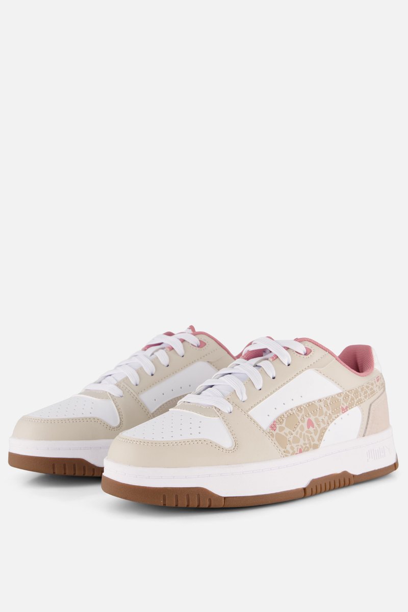 Puma Rebound Slam Lo Sneakers Synthetisch Dames Beige