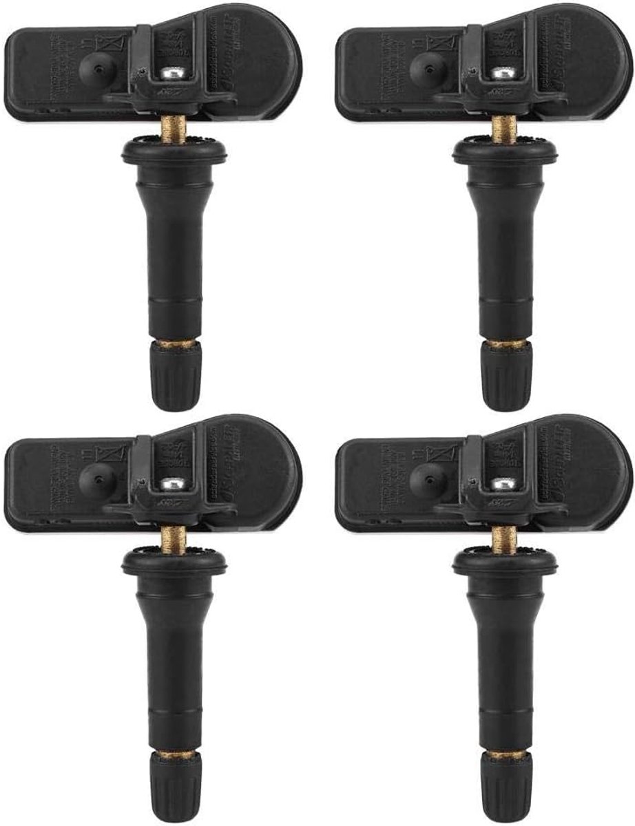 SnelShoppen - 4 PCS Auto RDKS/TPMS Gereedschap, Bandenspanning Monitoringset, Vervangingssensoren voor DACIA DOKKER, DUSTER, LODGY, LOGAN