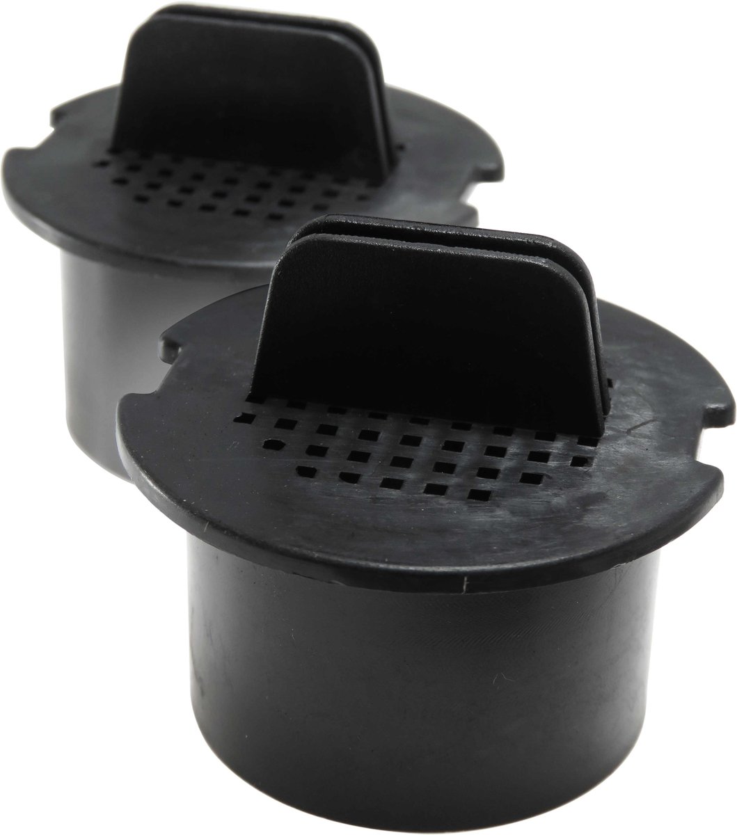 2x Dparts koolfilter geschikt voor Liebherr en Miele wijnkoelkast - FreshAir wijnklimaatkast koolstoffilter - nr. 743324300 - 744099900 - 919281100 - 05466530 - 09447050 - 09447051