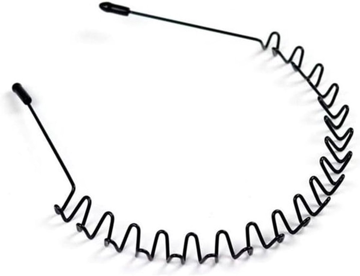 Set van 2 Elastische Haarbanden voor Mannen en Vrouwen, Niet-Slip Hoofdbanden voor Sport, Fitness en Yoga, Perfect voor Make-up en Verzorging