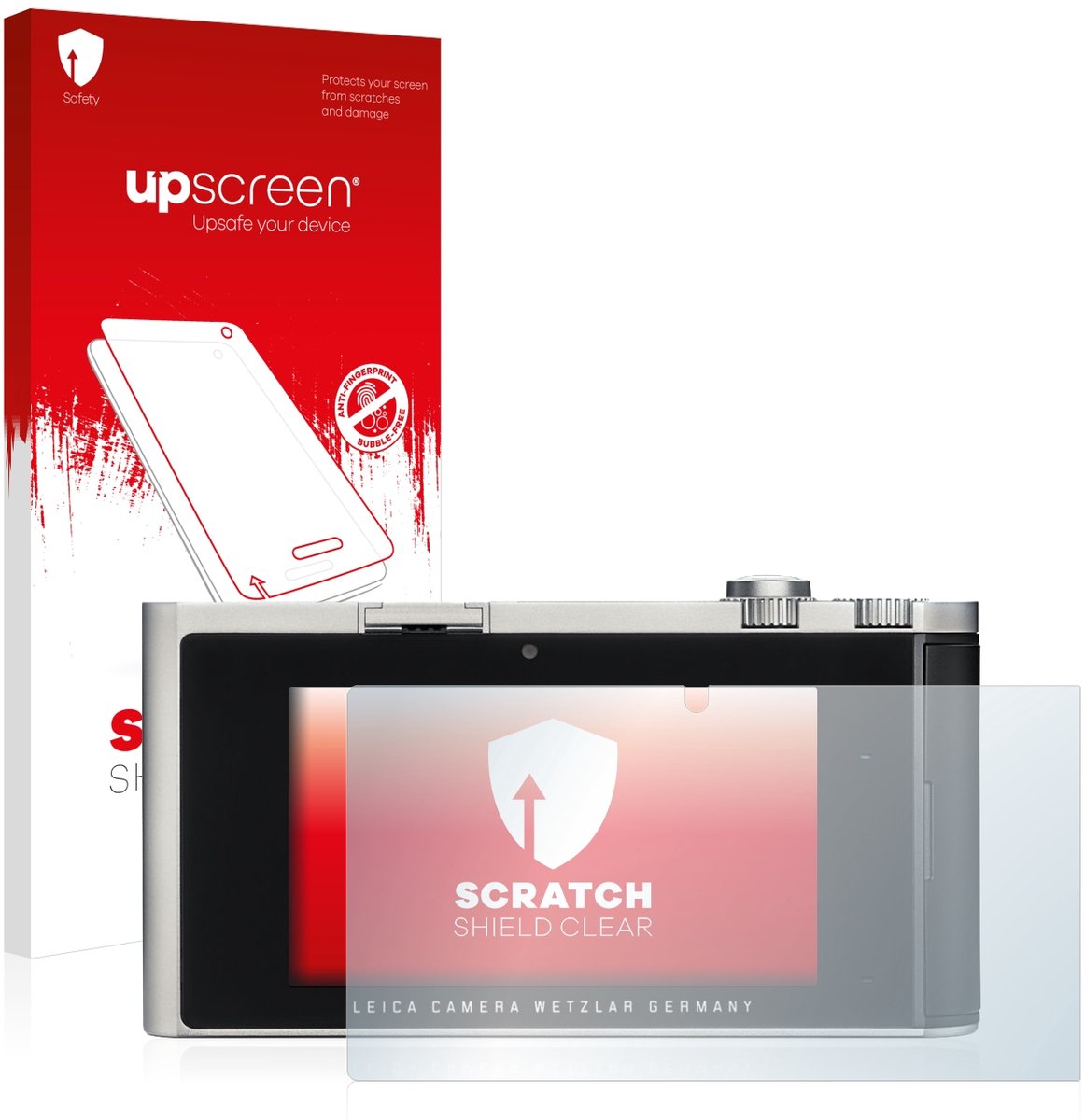 upscreen - Screenprotector voor Leica T (Typ 701) - Folie Beschermfolie transparant