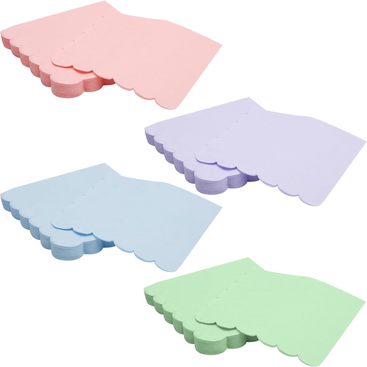 SnelShoppen - Kleurrijke Cocktail Servetten 100 Stuks 25 x 25 cm Regenboog Servetten Geschikt voor Bruiloften, Carnaval, Kerstfeesten, Verjaardagen, B