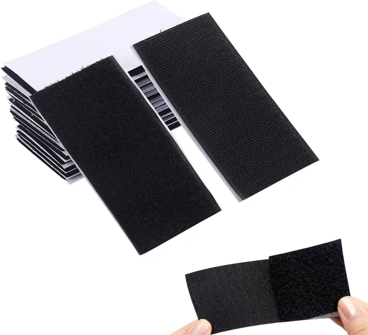 Adhesive Extra Strong 20 Pieces 30 X 100 mm Double Sided Wide Self Adhesive Pads for Wall Floor Furniture DIY - ShopVlot